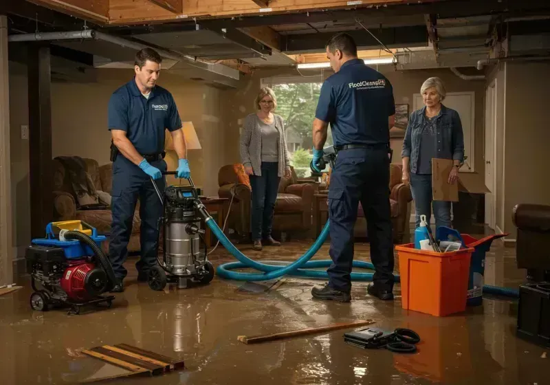 Basement Water Extraction and Removal Techniques process in Saint Marys, WV